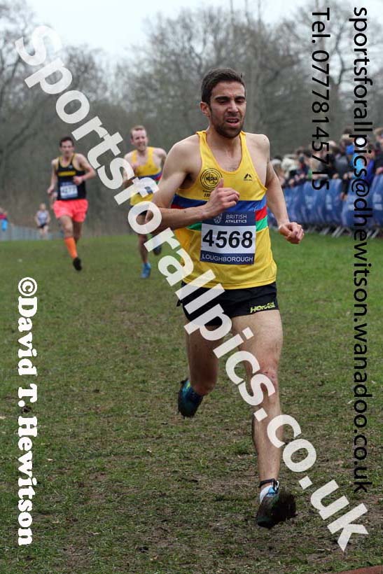 Senior mens Inter Counties Cross Country, Prestwold Hall, Loughborough. Photo: David T. Hewitson/Sports for All Pics